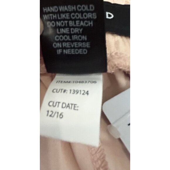 Classic Lace Plus Size Pale Pink Flowy Lined Shorts with Expandable Waist Sz 3X - Picture 12 of 13